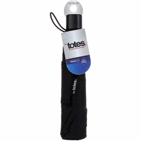 Totes Umbrella Manual Open Skinni Mini Medium Asst Colors (49672)