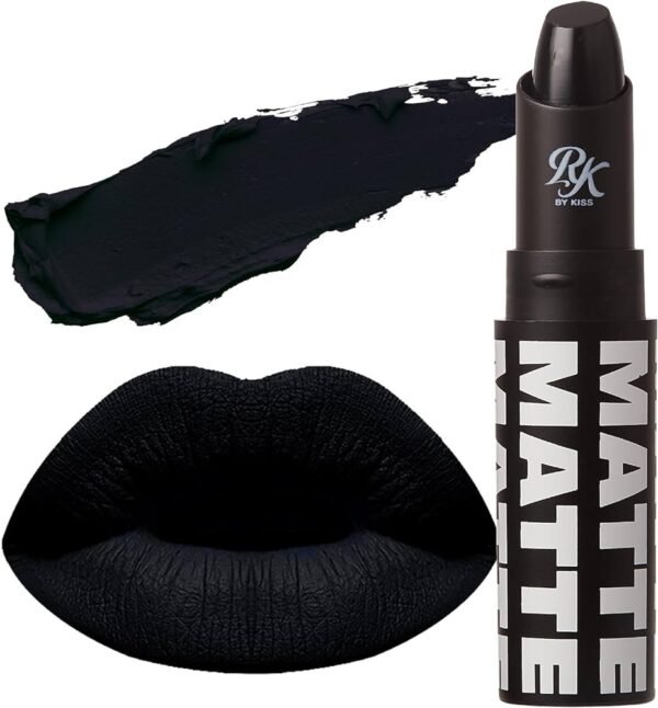 Kiss Ruby Kisses Matte Lipstick Blackism (6 Pieces) (60219)