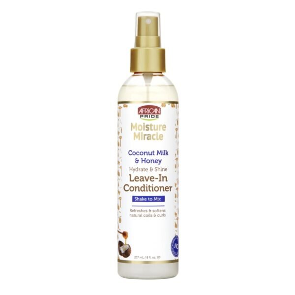 African Pride Conditioner Leave-In Coconut Mlk/Honey 8oz (11521)